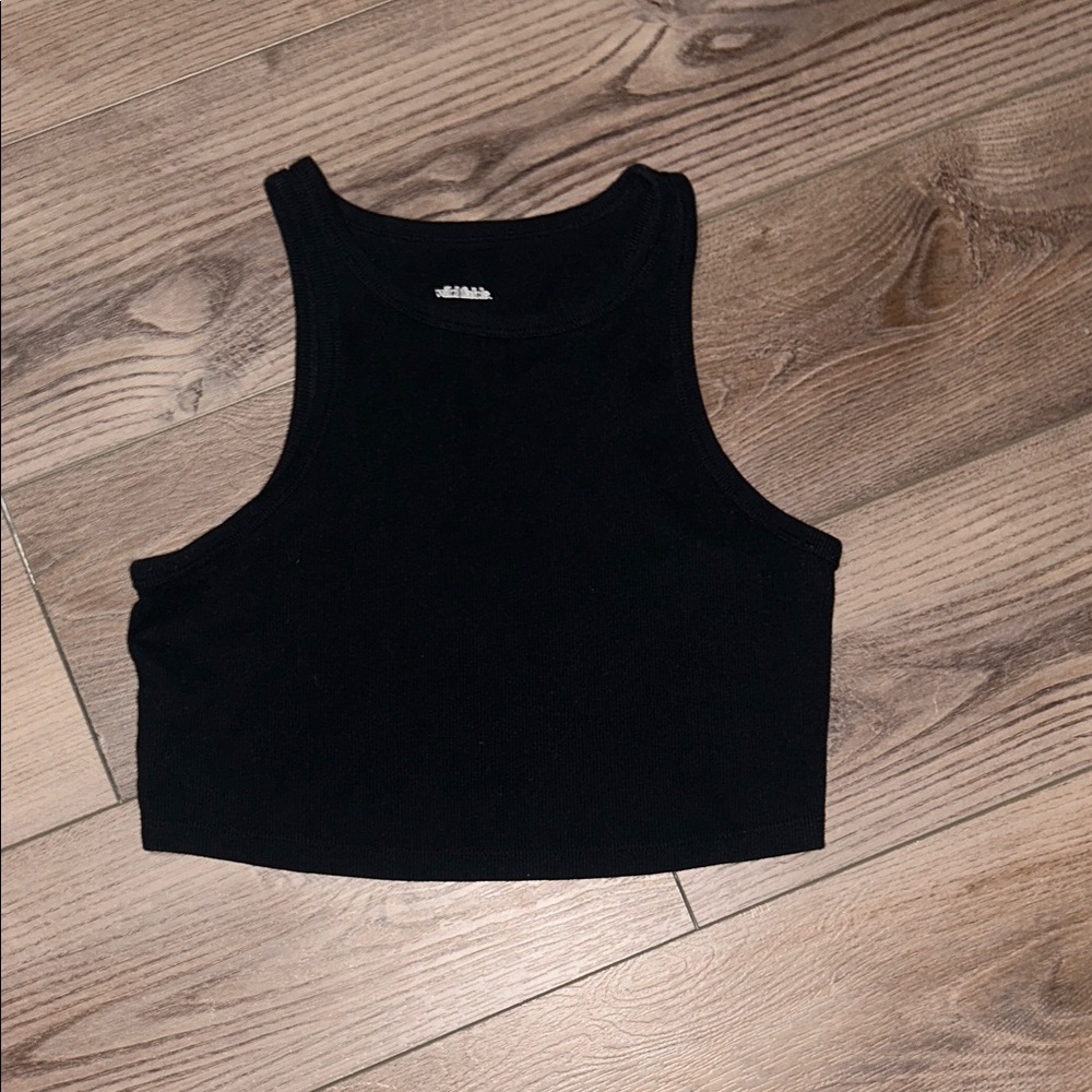 Wild Fable Black Crop Top